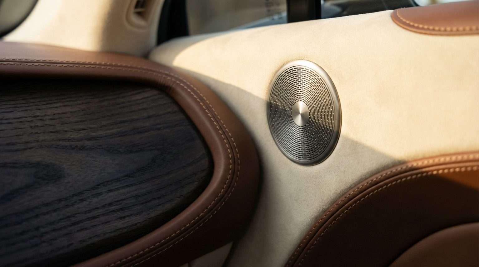 Close-up of premium metallic dials on a minimalist structural base to show asymmetric CMF budgeting